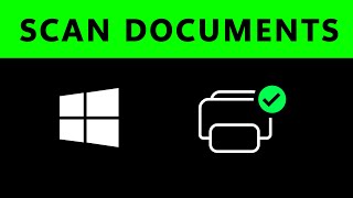 Windows 10  How to Scan a Document or Photo [upl. by Brenza]