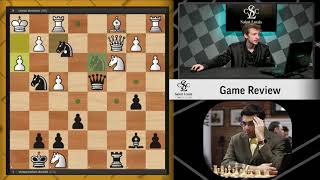 Aronian vs Anand 2013 Tata Steel  Game Review [upl. by Nura]