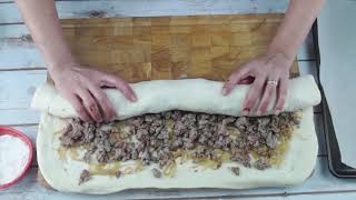 Sicilian Sausage Bread Bignolati [upl. by Recor281]