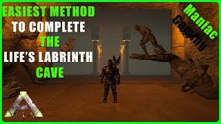 HOW TO COMPLETE LIFES LABRINTH PUZZLE CAVE  RAGNAROK  ARK SURVIVAL EVOLVED [upl. by Surtimed478]