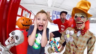 Father Son MAKE A HAUNTED SKATEPARK Even Scarier [upl. by Areip]