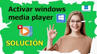 ❗ Como Activar el Reproductor de WINDOWS MEDIA PLAYER 🎬 en windows 10 [upl. by Htehpaj801]