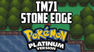 Where to Find TM71 Stone Edge  Pokémon Platinum [upl. by Oruntha75]