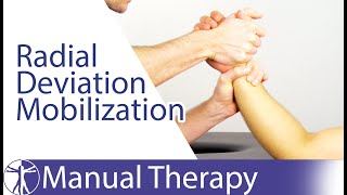 Radial Deviation Wrist Assessment amp Mobilization [upl. by Kallista]