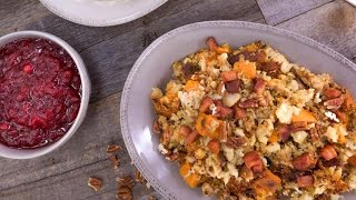 Clodagh McKennas Sweet Potato Maple and Bacon Stuffing [upl. by Evangelin]