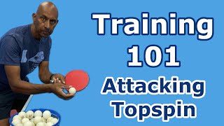 Training 101  Forehand amp Backhand Topspin  Table Tennis  PingSkills [upl. by Bostow]