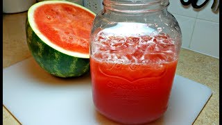 How to make AGUA DE SANDIA  Mexican Watermelon Drink [upl. by Atinej978]