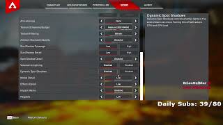 Faide NEW Apex Legends Settings [upl. by Asle]