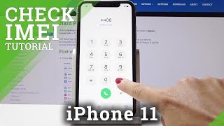 How to Check IMEI Number in iPhone 11  Find APPLE Serial Number [upl. by Doownelg]