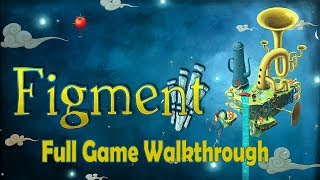 Figment  Full Game Walkthrough PS4 [upl. by Ilajna906]