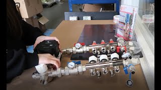 Underfloor Heating Express Manifold Installation Assembly Guide [upl. by Ahseirej165]