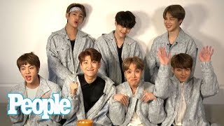 BTS Reveal Whos the Most Romantic Messiest amp More  PEOPLE [upl. by Ulita]