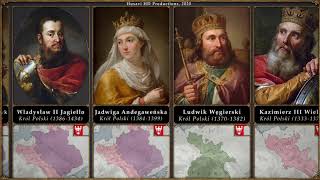 Timeline of the Rulers of Poland 9602020 [upl. by Gagnon]