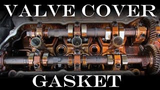 Valve Cover Gasket Replacement Camry V6 [upl. by Hoisch]