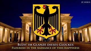 German National Anthem Lyrics in English and German [upl. by Elleda]