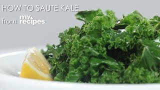 How to Saute Kale  MyRecipes [upl. by Lesya]