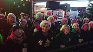 WHAT CHRISTMAS MEANS TO ME Rock Choir at Birkdale Lights Switch On 1st December 2024 [upl. by Garrison606]