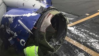 Listen to Southwest pilot calmly land plane after engine apparently exploded [upl. by Xirdnek764]