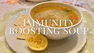 Immunity boosting soup recipe [upl. by Nimzzaj504]