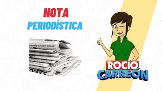 NOTAS PERIODÍSTICAS [upl. by Ela]