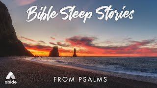 Abide Sleep Meditation Psalms for 8 Hour Sleep  Dark Screen [upl. by Letti]