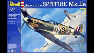 Revell 132 Supermarine Spitfire MkII  Part 2 [upl. by Elbag922]