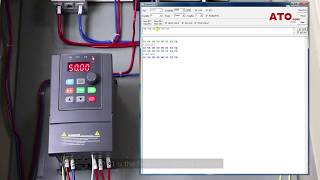 How to control the VFD via RS485 interface [upl. by Jabon]