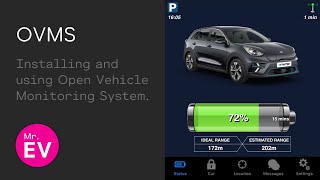 Installing and using OVMS Open Vehicle Monitoring System [upl. by Rastus722]