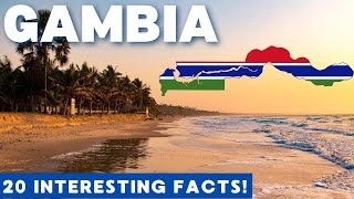 GAMBIA 20 Facts in 3 MINUTES [upl. by Gelasias]