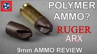 9MM RUGER POLYCASE ARX AMMO REVIEW [upl. by Ahsikar]