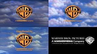 Warner Bros Pictures logos 2018 with WarnerMedia byline [upl. by Hopkins]