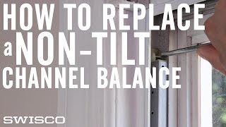 How to Replace a NonTilt Channel Balance [upl. by Eyma652]