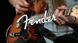 Fender American Performer Telecaster RW Honey Burst  Gear4music demo [upl. by Burnard520]