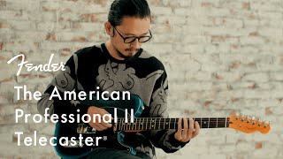 Exploring The American Professional II Telecaster  American Professional II Series  Fender [upl. by Adnol]