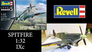 Revell Spitfire Mk IXc 132 full build [upl. by Lyrrad76]