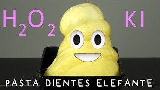 Pasta de Dientes de Elefante Descomposición del H2O2 [upl. by Ettezyl960]