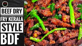 Beef dry fry malayalam  beef dry fry bar style  beef dry fry malayalam recipe  bdf  DD [upl. by Rayna]