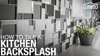 How to Tile a Kitchen Backsplash [upl. by Hazel291]