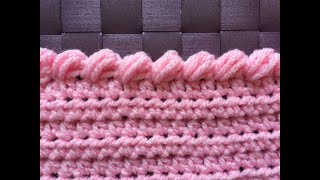 Crochet BorderEdging For Blanket or Scarf [upl. by Shugart]