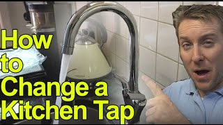 HOW TO CHANGE YOUR KITCHEN TAP  Monobloc Mixer  Plumbing Tips [upl. by Ynehpets]