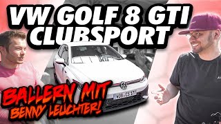 JP Performance  Ballern mit Benny Leuchter  VW Golf GTI Clubsport [upl. by Anan]