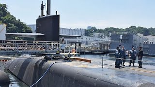 On board the US Navys largest submarine Michigan [upl. by Annoj]