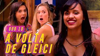 GLEICI VOLTA DO PAREDÃO FALSO E BOTA PATRÍCIA NO PAREDÃO 😱  BIG BROTHER BRASIL 18 [upl. by Ander]