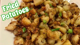 HOW TO MAKE HOME FRIED POTATOES amp ONIONS  The Best Home Fried Potatoes Recipe 🥔 [upl. by Rosy]