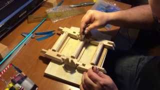 DIY Fletching Jig  three feathers at once [upl. by Entirb99]