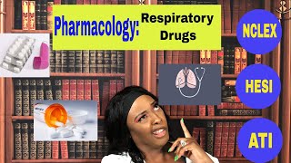 Pharmacology Respiratory Drugs [upl. by Konrad]