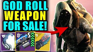 Destiny 2 GOD ROLL WEAPON FOR SALE  Xur Location amp Inventory Mar 15  18 [upl. by Ardnauqal]