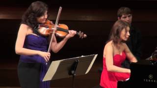 Grieg Sonata No3 Finale by Tatiana Samouil amp Irina Lankova [upl. by Dyrraj952]