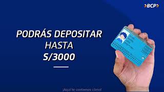 ¡Deposita en cajeros hasta S3000 solo con tu DNI [upl. by Ellehsad341]