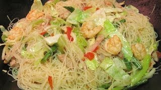 howtomake pancit bihon pansit sotanghon [upl. by Leirza599]